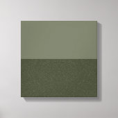 Moderne Moss Green Split Canvas Muurkunst (Custom) Afdruk (Voorkant)