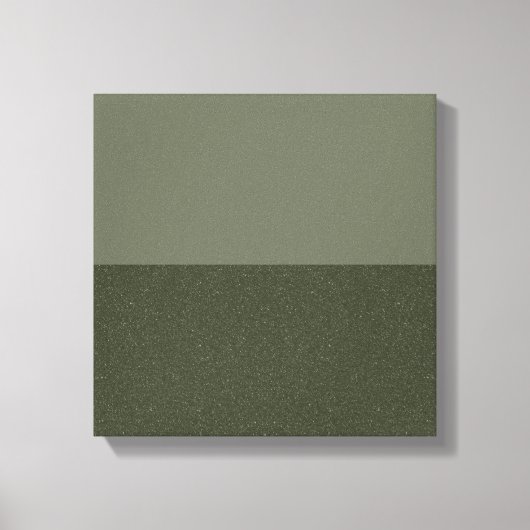 Moderne Moss Green Split Canvas Muurkunst (Custom) Afdruk (Voorkant)