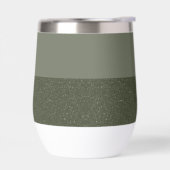 Moderne Moss Green Two-Tone Tumbler - (Links)