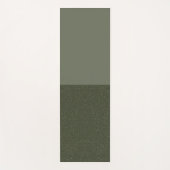 Moderne Moss Green Yoga Mat – (Voorkant)
