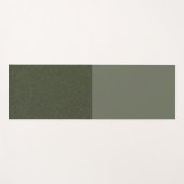 Moderne Moss Green Yoga Mat – (Voorkant (horizontaal))