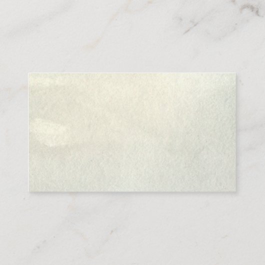 Moderne Mossy Waterverf RSVP Enclosure Kaart (Achterkant)