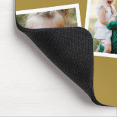 Moderne mosterd voor multi-foto's muismat (Hoek)