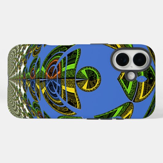 moderne Motif Case-Mate iPhone Case (Achterkant (horizontaal))