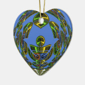 moderne Motif Keramisch Ornament (Links)