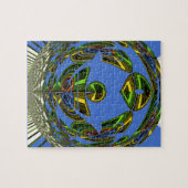  moderne Motif Legpuzzel (Horizontaal)