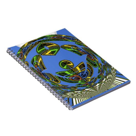  moderne Motif Notitieboek (Rechterzijde)