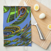 moderne Motif Theedoek (Quarter Fold)