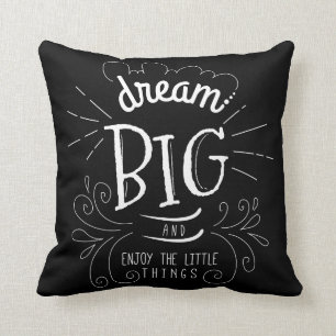 Moderne Motivatie droom Big Decorative Kussen