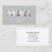 Moderne motorfase Astrologie Yoga Holistic Healer Visitekaartje (Voorkant / Achterkant)