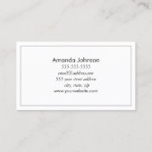 Moderne motorfase Astrologie Yoga Holistic Healer Visitekaartje (Achterkant)