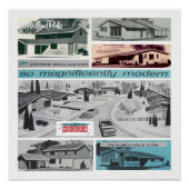  moderne mozaïek perfect poster (Voorkant)