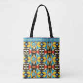 Moderne Mozaïek Tote Bag (Voorkant)