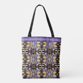 Moderne Mozaïek Tote Bag (Achterkant)