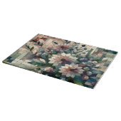 Moderne mozaïekbloemen snijplank (Hoek)