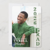 Moderne Multi Foto Afstudeerklas 2026 Kaart (Voorkant)