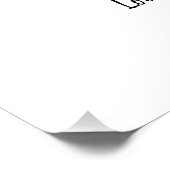 Moderne multi-foto gift elegant zwart wit ca perfect poster (Hoek)