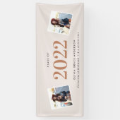 Moderne multi-foto grafische geometrische afstuder spandoek (Verticaal)