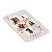 Moderne, multi-foto grafische geometrische terraco magneet (Rechterzijde)