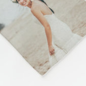 Moderne multi-foto natuurlijke manuscriptfamilie e fleece deken (Hoek)