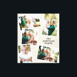 Moderne multi-fotoreportemonnee, natuurlijk decor canvas afdruk<br><div class="desc">Moderne,  minimale multi-fotoreportemonnee. De moderne natuurlijke beige kleur kan worden veranderd.</div>
