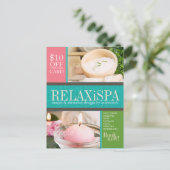 Moderne Multi Fotosjabloon Zakelijke briefkaart (Staand voorkant)