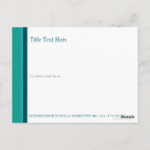 Moderne Multi Fotosjabloon Zakelijke briefkaart (Achterkant)