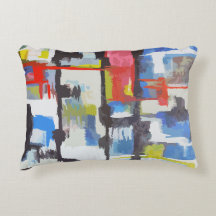 Moderne multi-kleur Abstract Kleurrijk