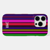 Moderne multi kleur barcode Designer Case-Mate iPhone Case (Achterkant (horizontaal))