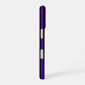 Moderne multi kleur barcode Designer iPhone 16 Hoesje (Rechterkant)