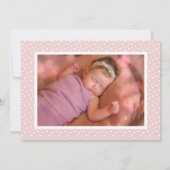 Moderne Multi Photo Announcement Card Aankondiging (Achterkant)