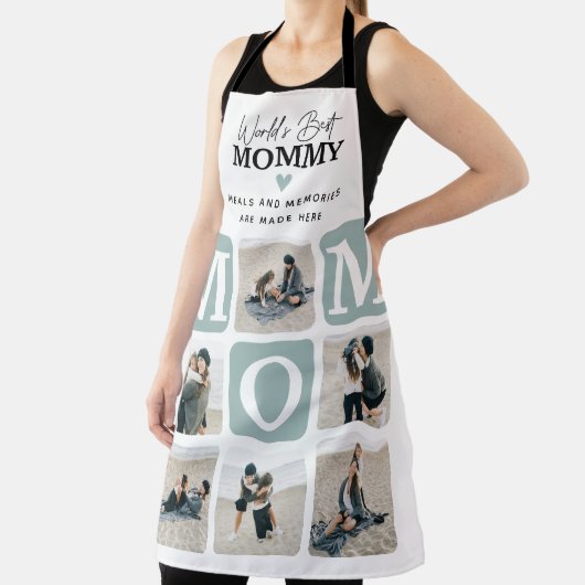 Moderne Multi Photo Grid Cute MOM Gift Schort (Insitu)