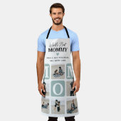 Moderne Multi Photo Grid Cute MOM Gift Schort (Gedragen)