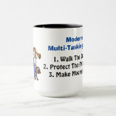 Moderne multi-tasking Maanstoker Mok (Midden)