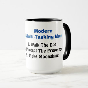 Moderne multi-tasking Maanstoker Mok
