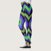 Moderne multicolor trendy "Ratti_Creative_Arts" Leggings (Links)