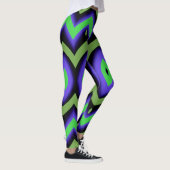 Moderne multicolor trendy "Ratti_Creative_Arts" Leggings (Rechts)