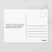 Moderne Multifoto Aangepast Gezinsjaar Briefkaart (Achterkant)