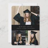 Moderne multifoto minimalistisch aankondiging (Voorkant)