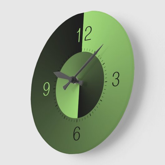 Moderne munt grote klok (Hoek)