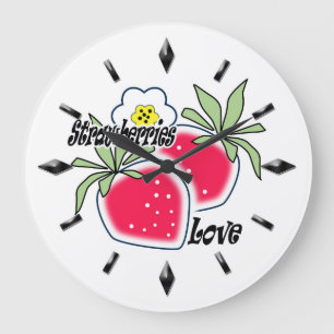 Moderne muurklokontwerp. grote klok