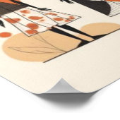 Moderne Muze – Abstracte Vrouwelijke Geometrie II Poster (Hoek)
