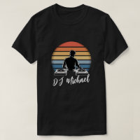Moderne Muziek DJ Mixer Retro Gepersonaliseerde Na