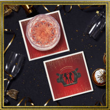 Moderne Muziek Party Karaoke Verjaardag Papier ser