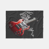 Moderne muziekvaardigheden fleece deken (Voorkant (Horizontaal))