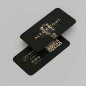 Moderne muzikant zanger opnemen zwart goud microfo visitekaartje