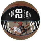Moderne “MVP” Basketbal Afstudeerfoto Cadeau (Voorkant)