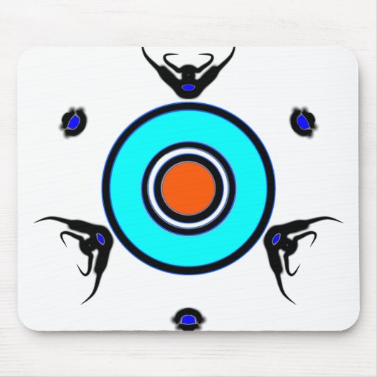Moderne Mystieke Oog Muismat (Voorkant)