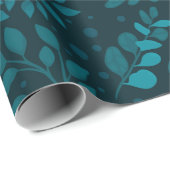 Moderne naadloze patronen met tropische bladeren cadeaupapier (Rol Hoek)