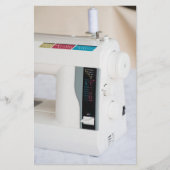 Moderne naaimachine flyer (Voorkant)